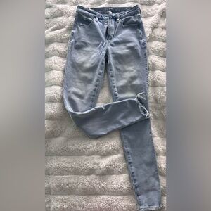 American Eagle Outfitters Light Blue Skinny Jeans